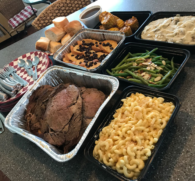 prime ribeye family meal IMG_2286640WEB Dodie's Cajun Diner at The